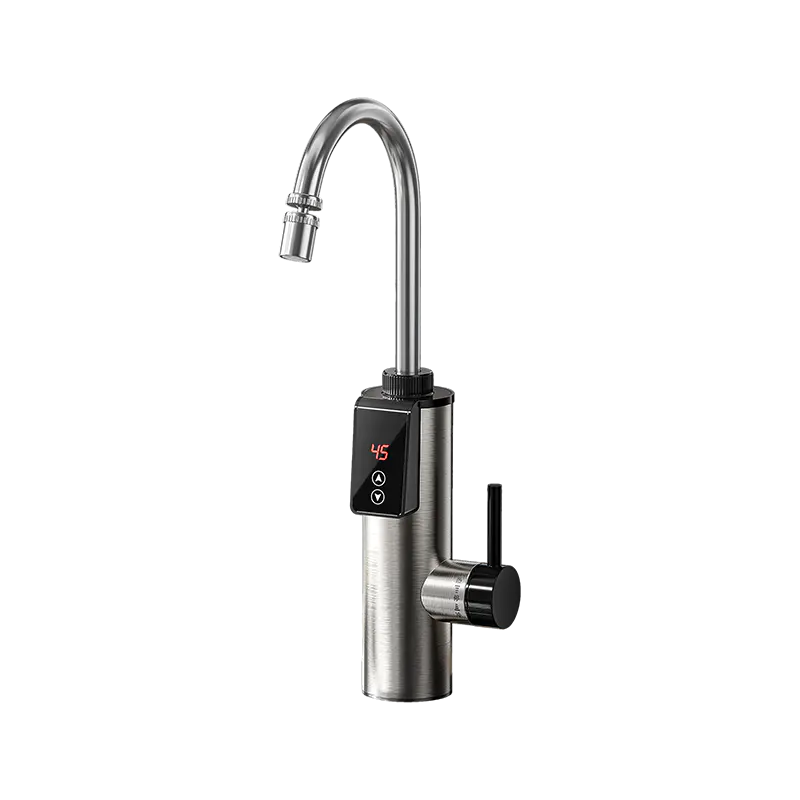 Vòi nước nóng tức thời bằng thép không gỉ có thể điều chỉnh nhiệt độ BS-09-34 có bộ điều chỉnh nhiệt